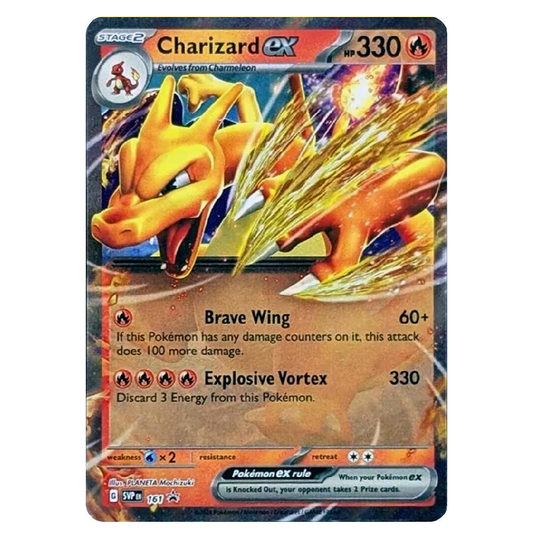 Charizard ex - SVP 161 - Promo - 1st