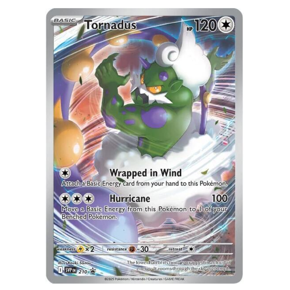 Tornadus  - SVP 210 - Promo  - 1st