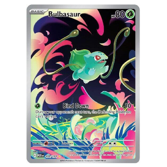 Bulbasaur - MEG 133/132 - Illustration Rare  - 1st