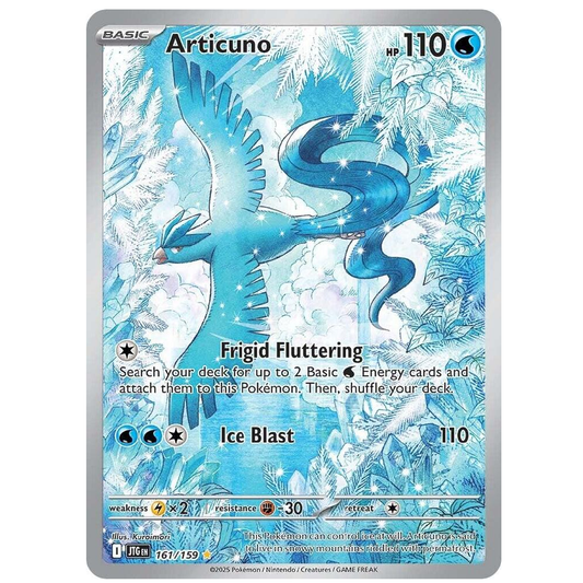 Articuno - JTG 161/159 - Illustration Rare