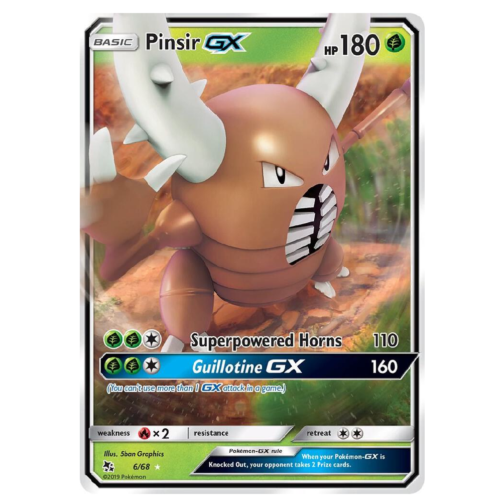 Pinsir GX - HIF 6/68 - Ultra Rare - 1st Edition