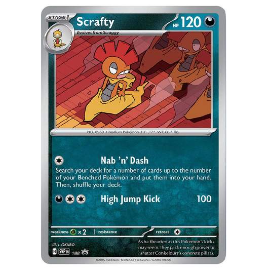 Scrafty - SVP 118 - Promo - 1st Edition