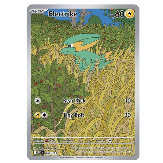 Electrike - DRI 196/182 - Illustration Rare - 1st Edition