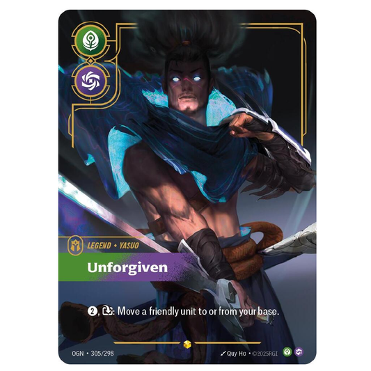 Unforgiven (Overnumbered) - OGN 305/298 - Showcase - 1st Edition