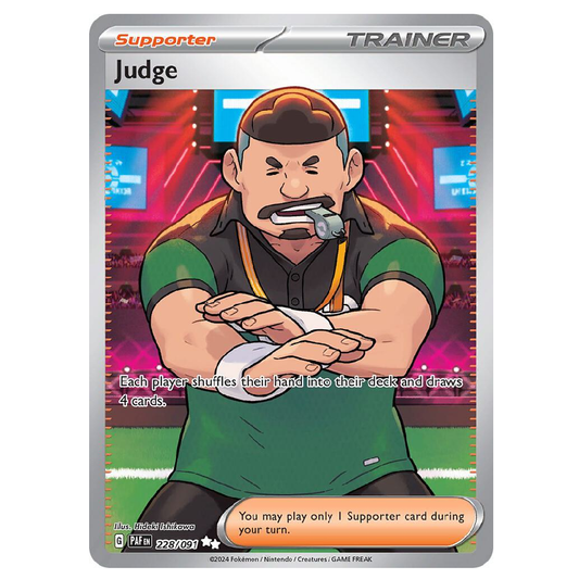 Judge  - PAF 228/091 - Ultra Rare - 1st Edition