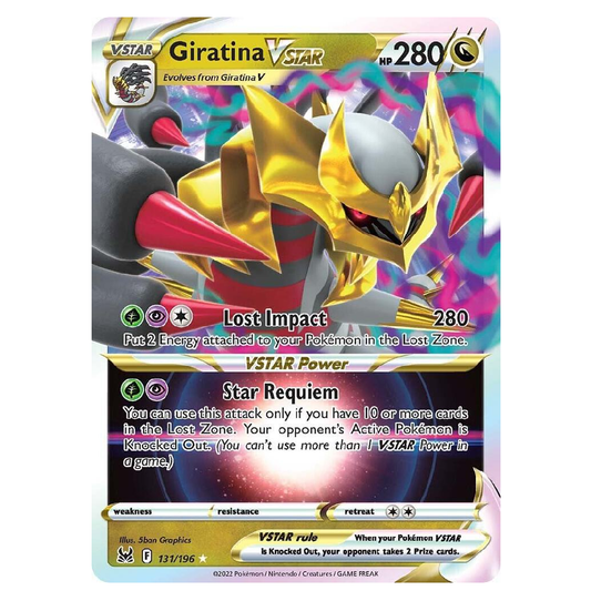 Giratina VStar - 131/196 - Ultra Rare - 1st Edition