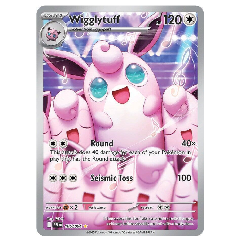 Wigglytuff  - PFL 105/094 - Illustration Rare - 1st