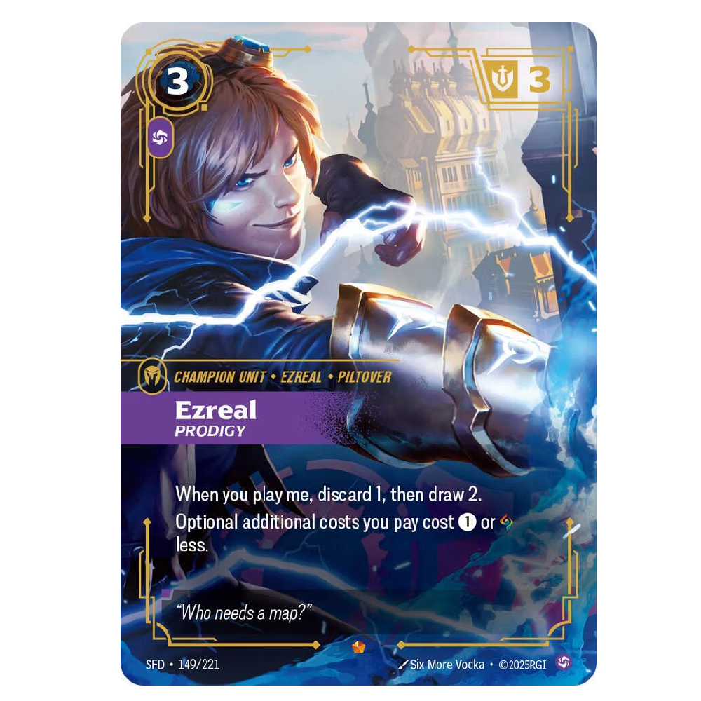 Ezreal (Prodigy) - SFD 149/221 - Epic - 1st Edition