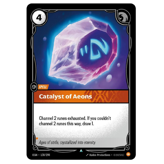 Catalyst of Aeons - OGN 138/298 - Uncommon - 1st Edition