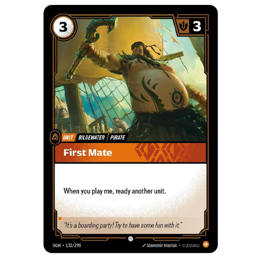First Mate - OGN 132/298 - Common - 1st Edition