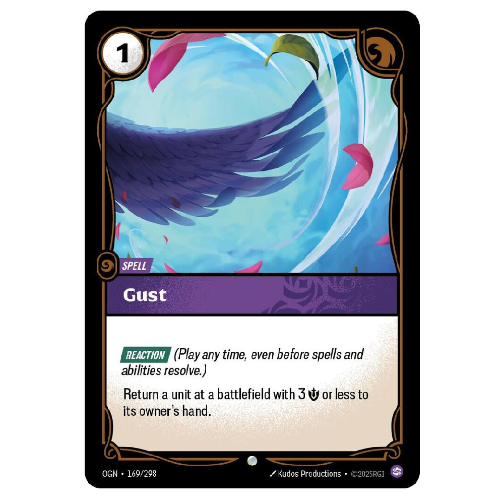 Gust - OGN 169/298 - Common - 1st Edition