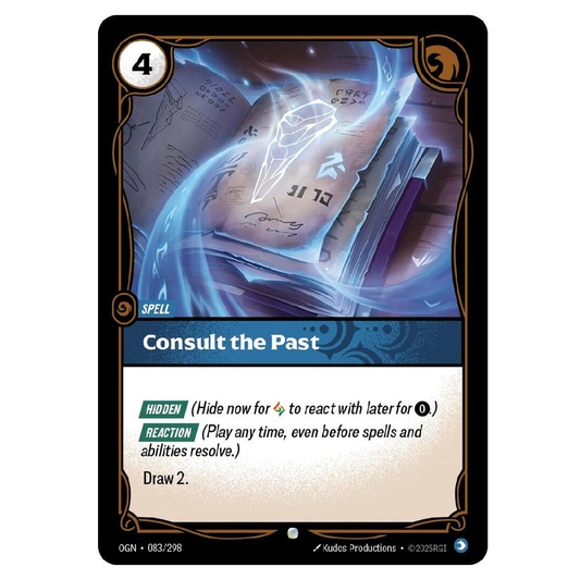 Consult the Past - OGN 083/298 - Common - 1st Edition