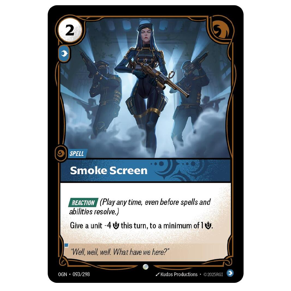 Smoke Screen - OGN 093/298 - Common - 1st Edition
