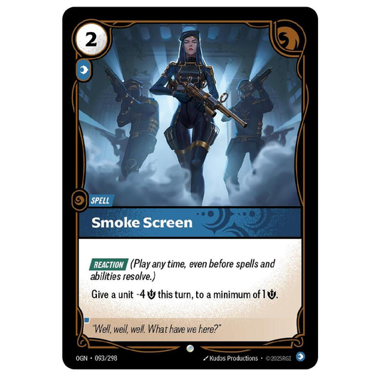 Smoke Screen - OGN 093/298 - Common - 1st Edition