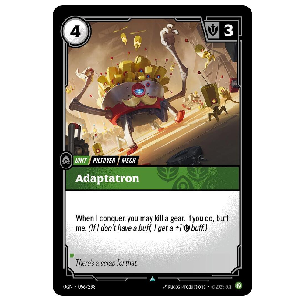 Adaptatron (Foil) - OGN 056/298 - Uncommon - 1st Edition