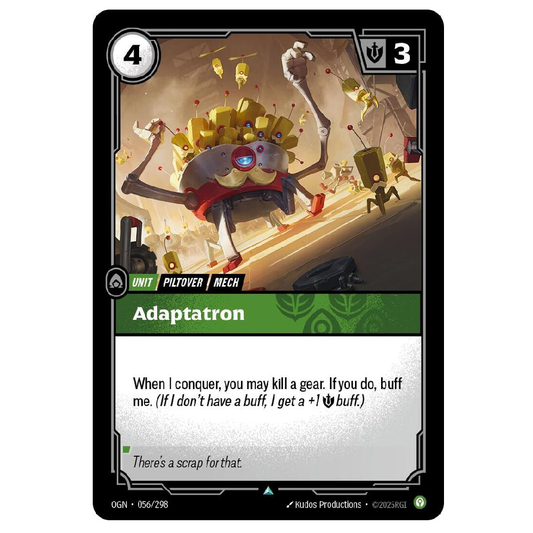 Adaptatron (Foil) - OGN 056/298 - Uncommon - 1st Edition