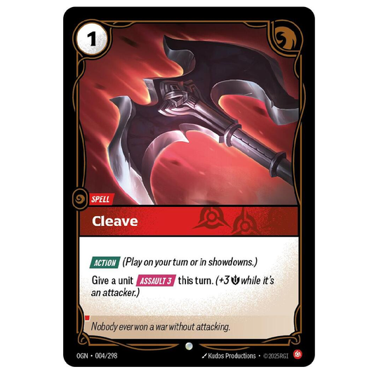 Cleave - OGN 004/298 - Common - 1st Edition