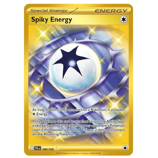 Spiky Energy - JTG 190/159 - Hyper Rare - 1st Edition
