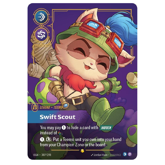 Swift Scout (Overnumbered) - OGN 307/298 - Showcase - 1st Edition