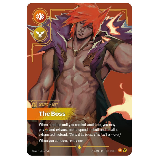 The Boss (Overnumbered) - OGN 310/298 - Showcase - 1st Edition