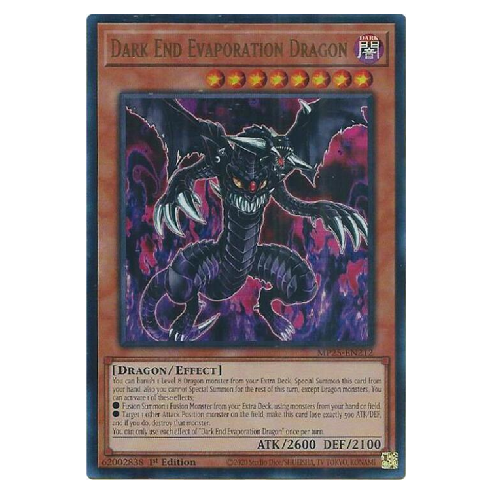 Dark End Evaporation Dragon - MP25-EN212 - Ultra Rare - 1st Edition