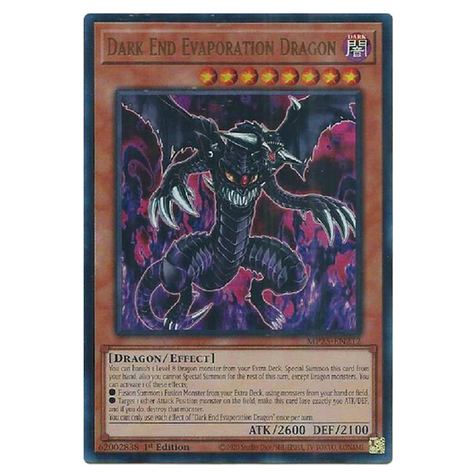Dark End Evaporation Dragon - MP25-EN212 - Ultra Rare - 1st Edition