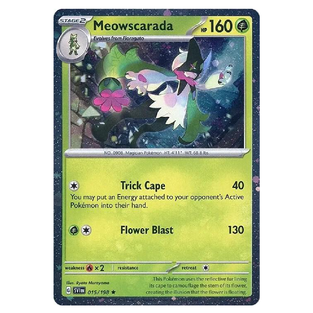 Meowscarada (Cosmos Holo) - SVI 015/198 - Promo - 1st Edition
