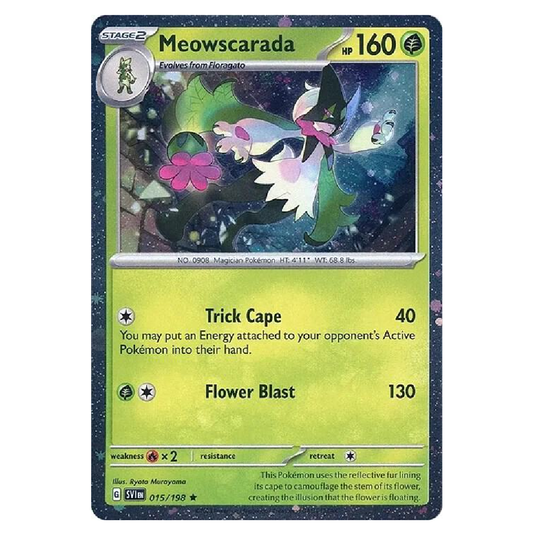 Meowscarada (Cosmos Holo) - SVI 015/198 - Promo - 1st Edition
