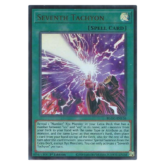 Seventh Tachyon - BLGG-EN126 - Ultra Rare - 1st Edition