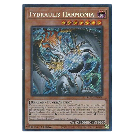 Fydraulis Harmonia - BLZD-EN024 - Secret Rare - 1st Edition