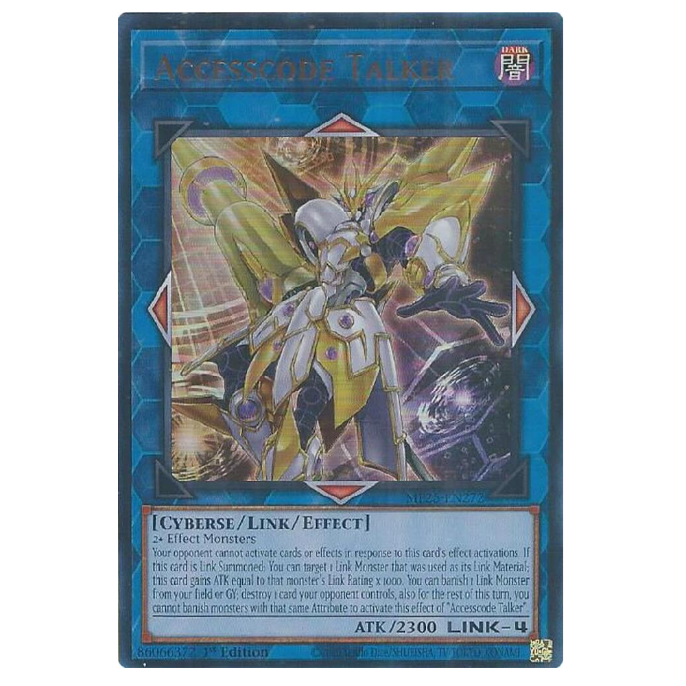 Accesscode Talker - MP25-EN272 - Ultra Rare - 1st Edition