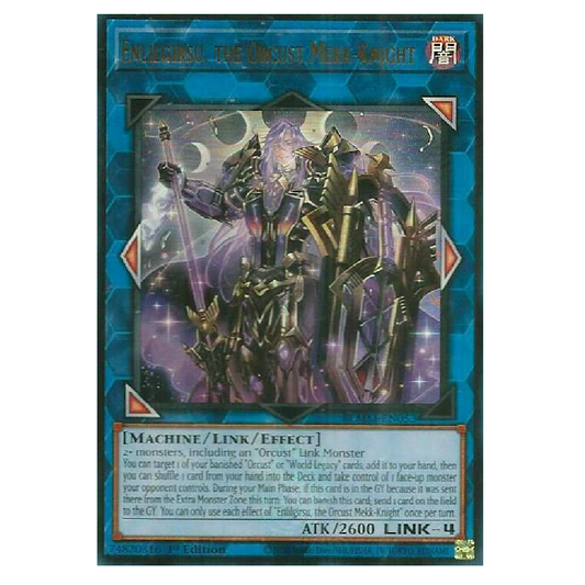 Enlilgirsu, the Orcust Mekk-Knight - BLMM-EN053 - Ultra Rare - 1st Edition