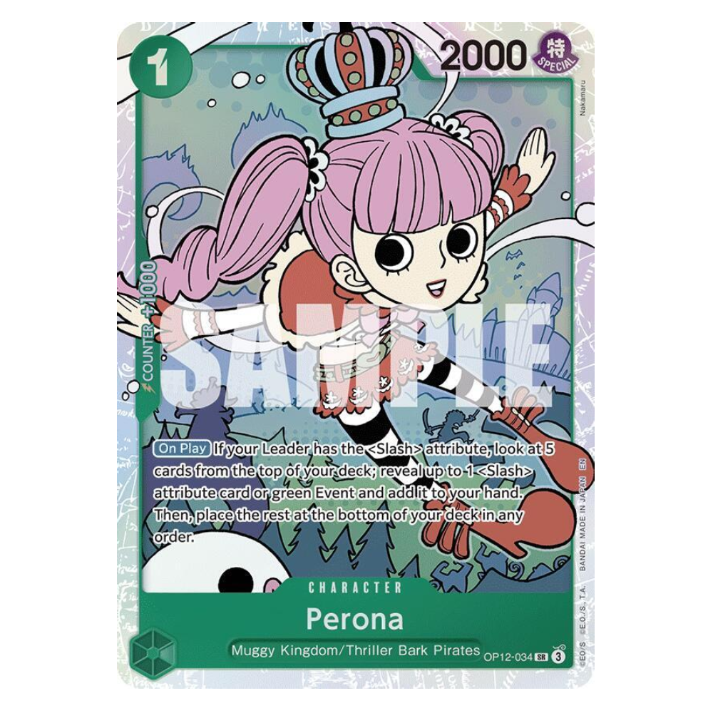 Perona - OP12-034 - SR - 1st Edition