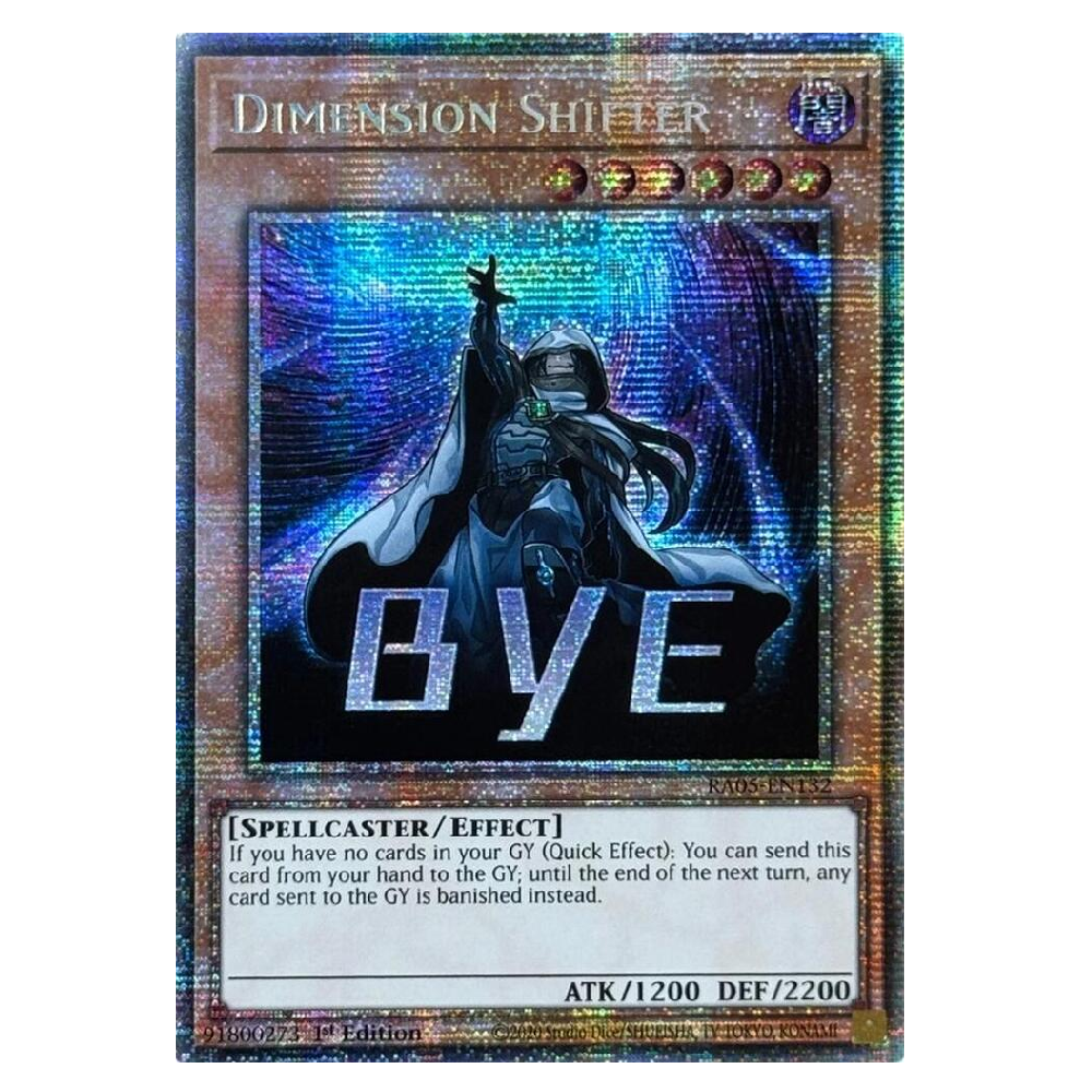 Dimension Shifter (Stamp) - RA05-EN132 - Starlight Rare - 1st Edition