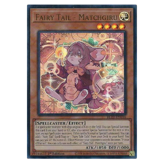 Fairy Tail - Matchgiru - BLZD-EN016 - Ultra Rare - 1st Edition