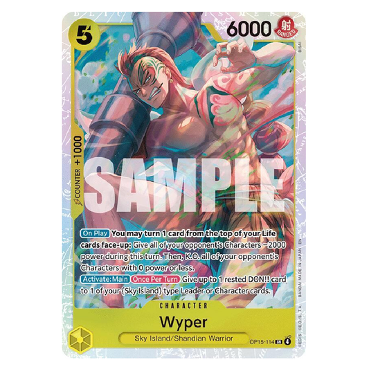 Wyper - OP15-114 - SR - 1st Edition