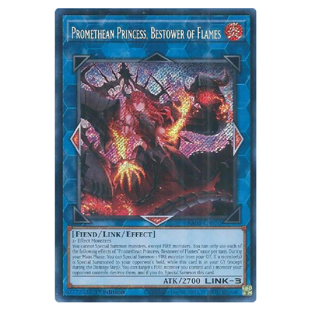 Promethean Princess, Bestower of Flames - RA03-EN050 - Secret Rare - 1st Edition