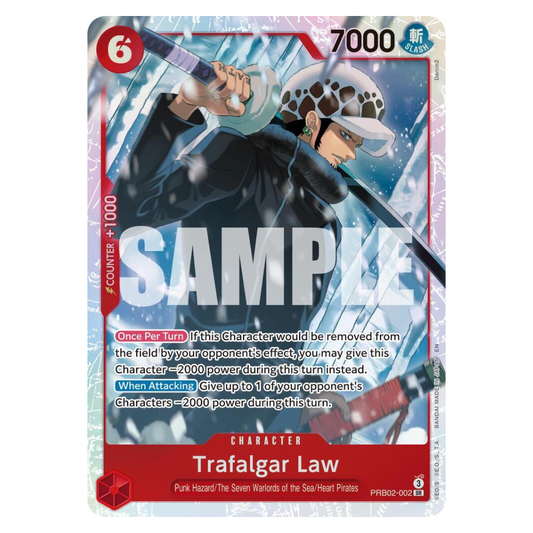 Trafalgar Law - PRB02-002 - SR - 1st Edition