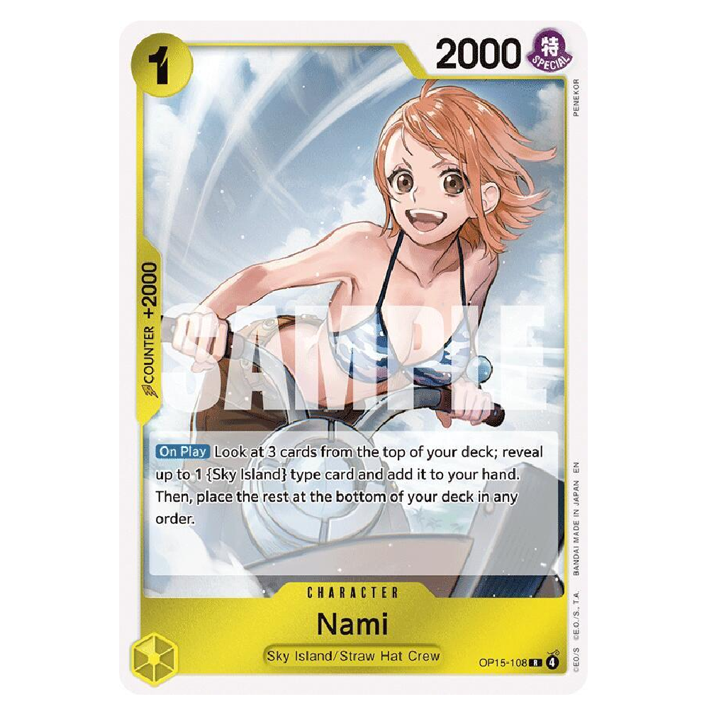 Nami - OP15-108 - R - 1st Edition