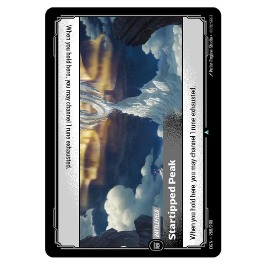 Startipped Peak (Foil) - OGN 288/298 - Uncommon - 1st Edition