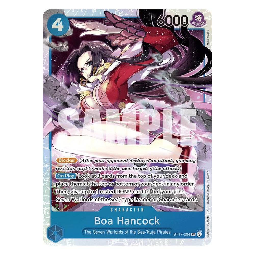 Boa Hancock - ST17-004 - Super Rare - 1st
