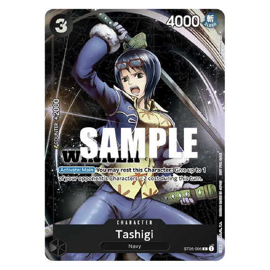 Tashigi (Winner Pack 4.) - ST06-006 - Promo - 1st Edition