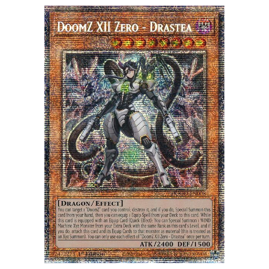 DoomZ XII Zero - Drastea - DOOD-EN008 - Starlight Rare - 1st Edition