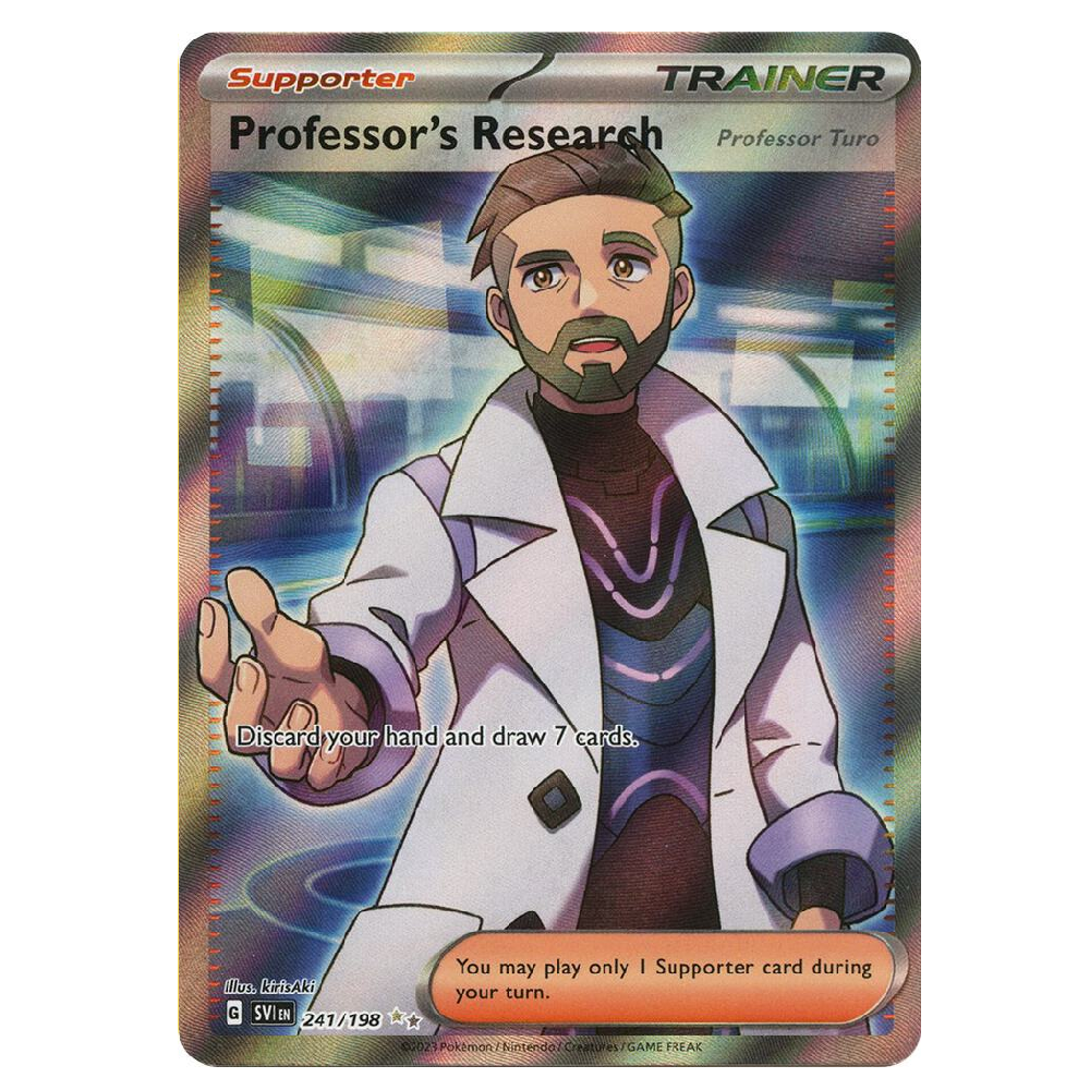 Professor's Research (Professor Turo) - SVI 2401198 - Ultra Rare - 1st Edition