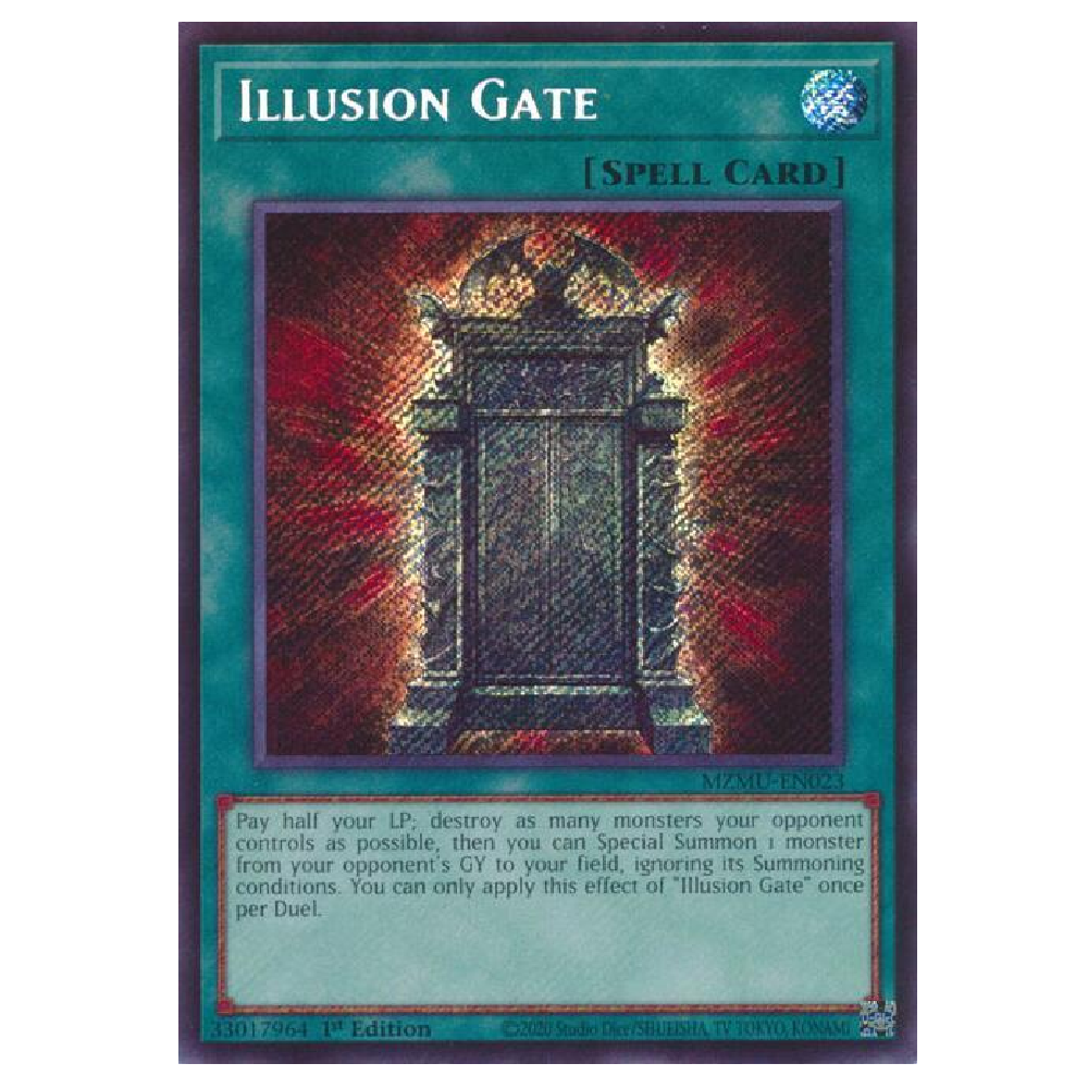 Illusion Gate - MZMU-EN023 - Secret Rare - 1st Edition