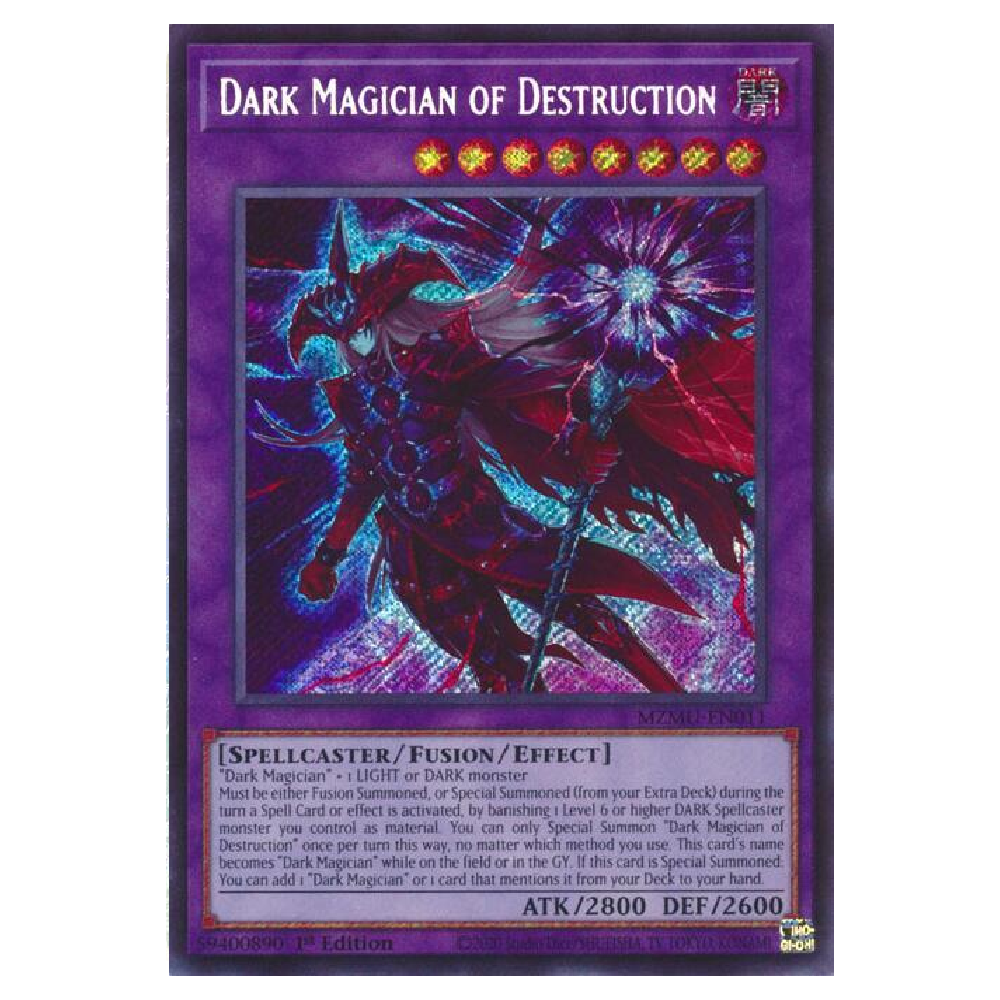 Dark Magician of Destruction - MZMU-EN062 - Secret Rare - 1st Edition