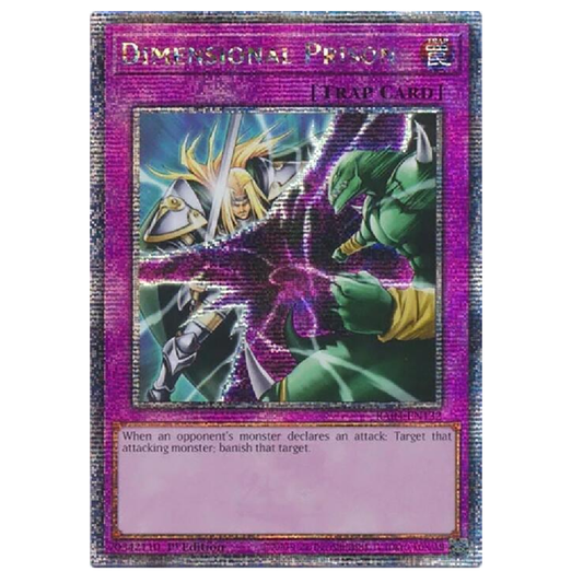 Dimensional Prison - RA04-EN132 - Quarter Century Secret Rare - 1st Edition