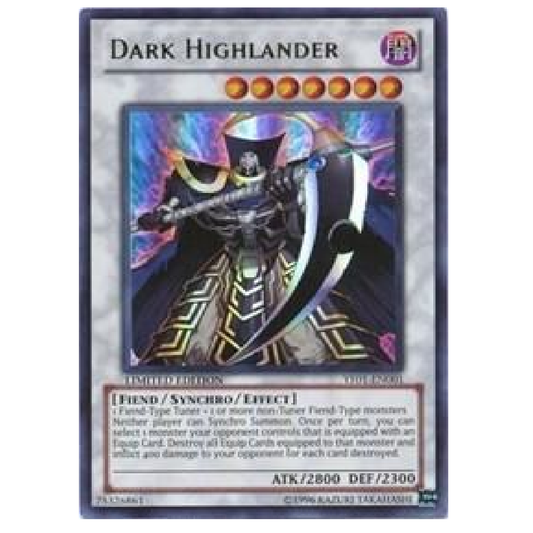 Dark Highlander - YF01-EN001 - Ultra Rare - Limited Edition