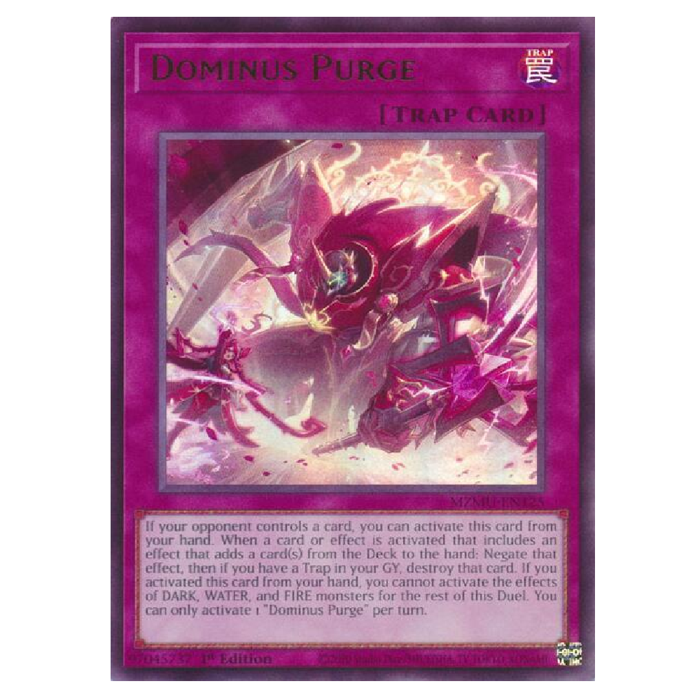 Dominus Purge - MZMU-EN125 - Ultra Rare - 1st Edition