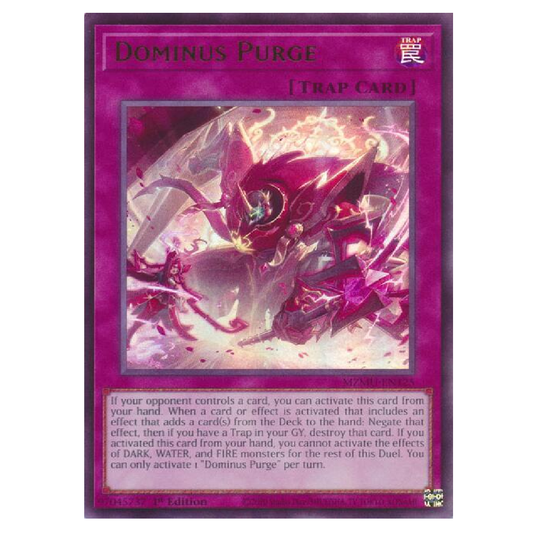 Dominus Purge - MZMU-EN125 - Ultra Rare - 1st Edition